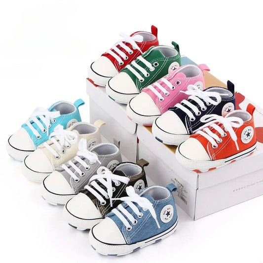 LittleSteps Baby Canvas Sneakers